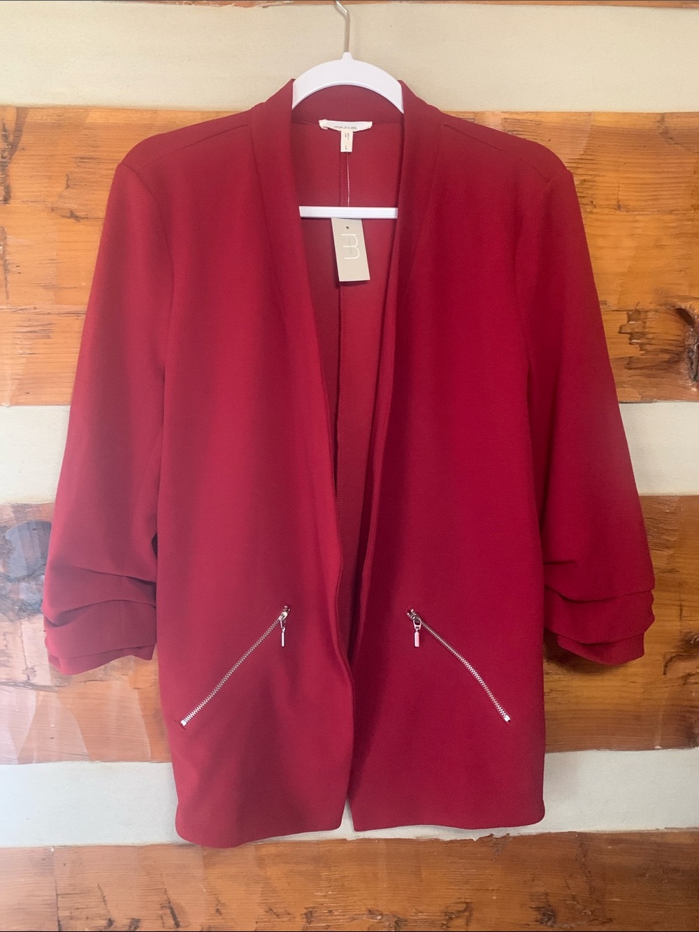 Maurices burgundy blazer